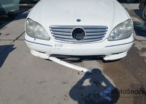 2002 Mercedes-Benz S 430 z USA, uszkodzony, nr VIN WDBNG70J52A252163